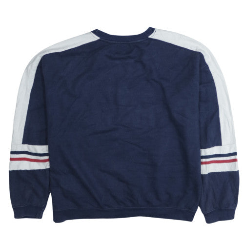 Womens UK Size 8 Pull & Bear Blue Pullover Sweatshirt