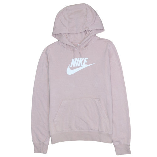 Womens UK Size S Nike Pink Pullover Hoodie