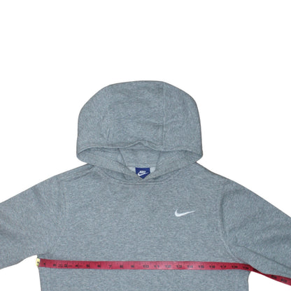 Nike Boys Grey Pullover Hoodie XL (13-15 Years) Fleece Sweatshirt