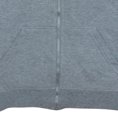Boys UK Size 10 Years adidas Grey Full Zip Hoodie