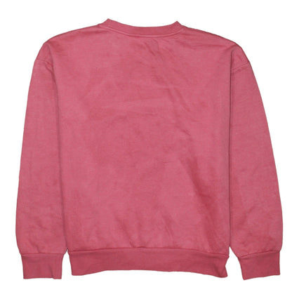 Womens UK Size 12 Disney Pink Pullover Sweatshirt