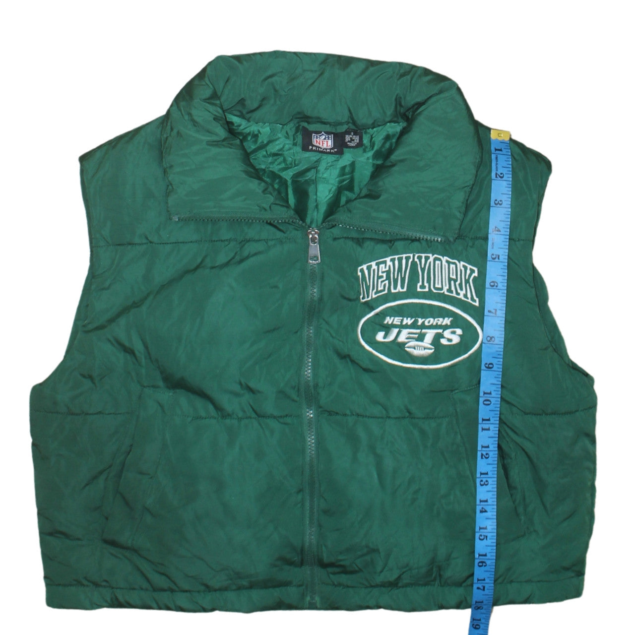 Womens UK Size 10 Primark Green Puffer Jacket