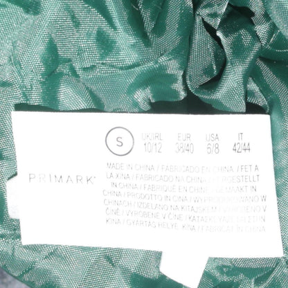 Womens UK Size 10 Primark Green Puffer Jacket
