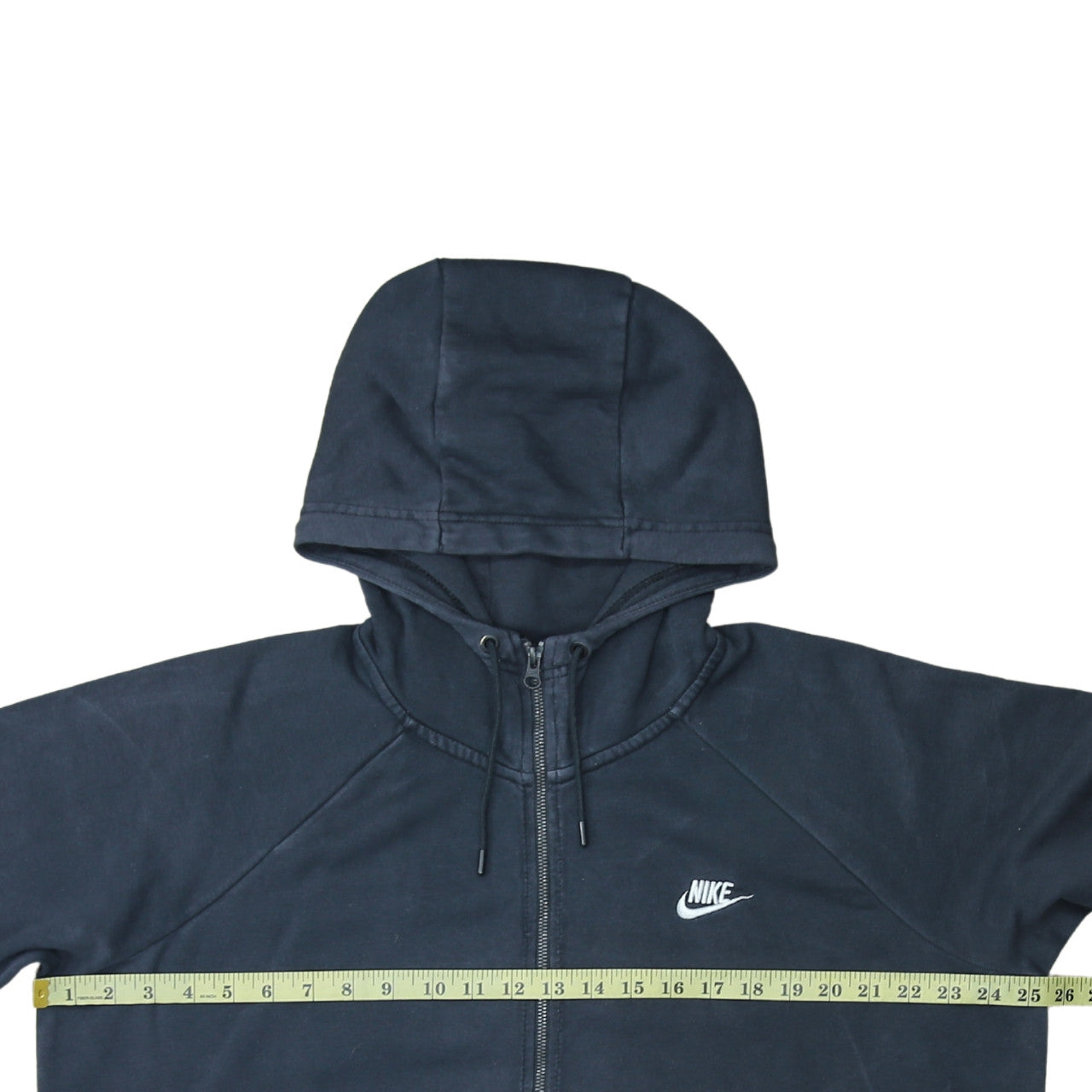 Mens UK Size XL Nike Blue Full Zip Hoodie