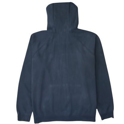 Mens UK Size XL Nike Blue Full Zip Hoodie