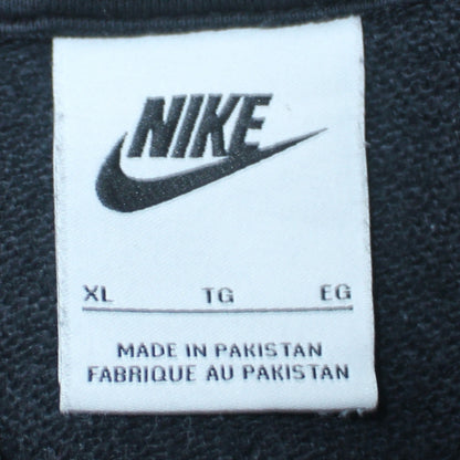 Mens UK Size XL Nike Blue Full Zip Hoodie