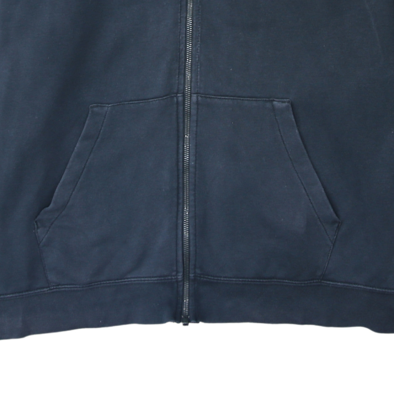 Mens UK Size XL Nike Blue Full Zip Hoodie