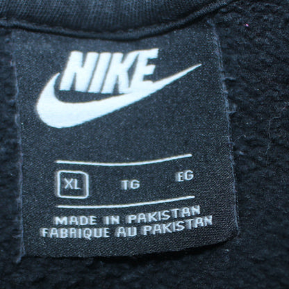 Mens UK Size XL Nike Black Pullover Hoodie