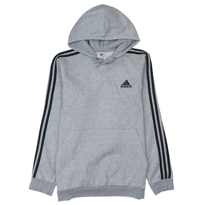 Mens UK Size L adidas Grey Pullover Hoodie