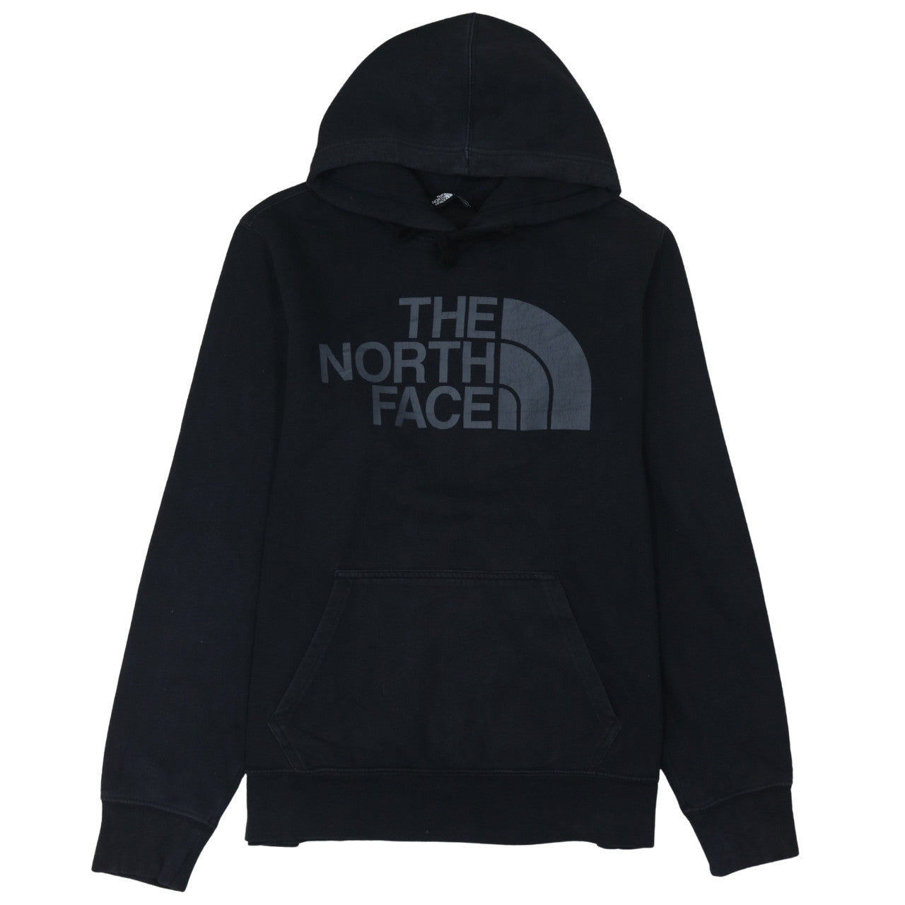 Mens UK Size M The North Face Black Pullover Hoodie