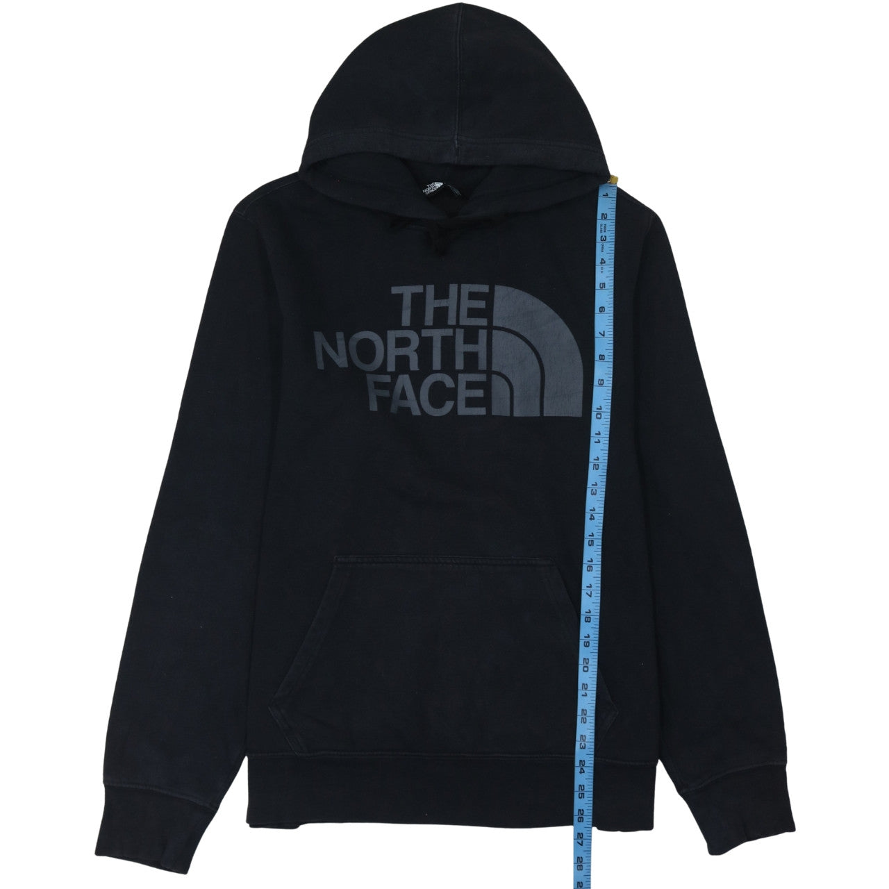 Mens UK Size M The North Face Black Pullover Hoodie