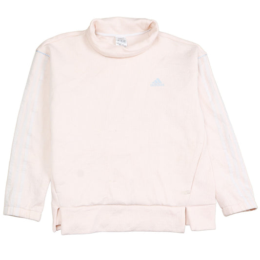 Womens UK Size M adidas Beige Pullover Sweatshirt