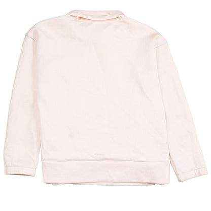 Womens UK Size M adidas Beige Pullover Sweatshirt