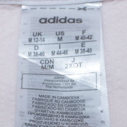 Womens UK Size M adidas Beige Pullover Sweatshirt