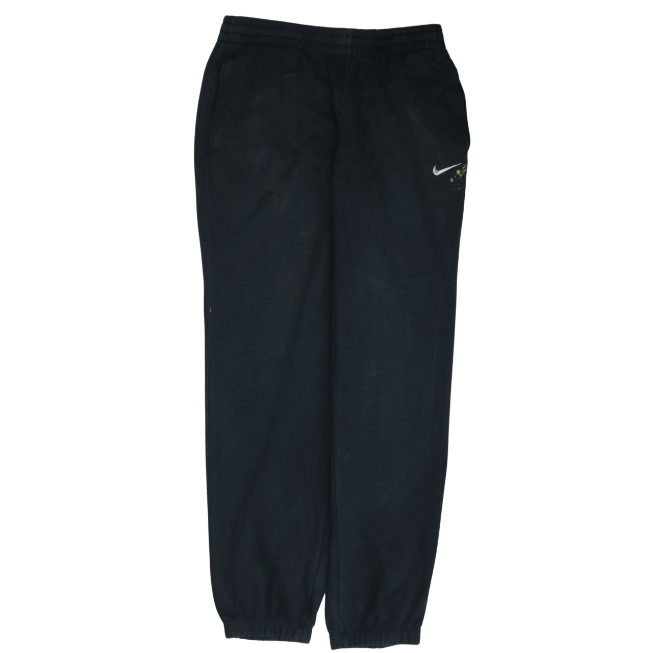 Mens UK Size S Nike Regular Fit Jogger Black Trousers