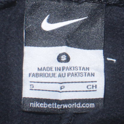 Mens UK Size S Nike Regular Fit Jogger Black Trousers