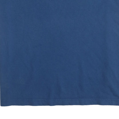Champion Men's Blue XL Crew Neck Cotton T-Shirt