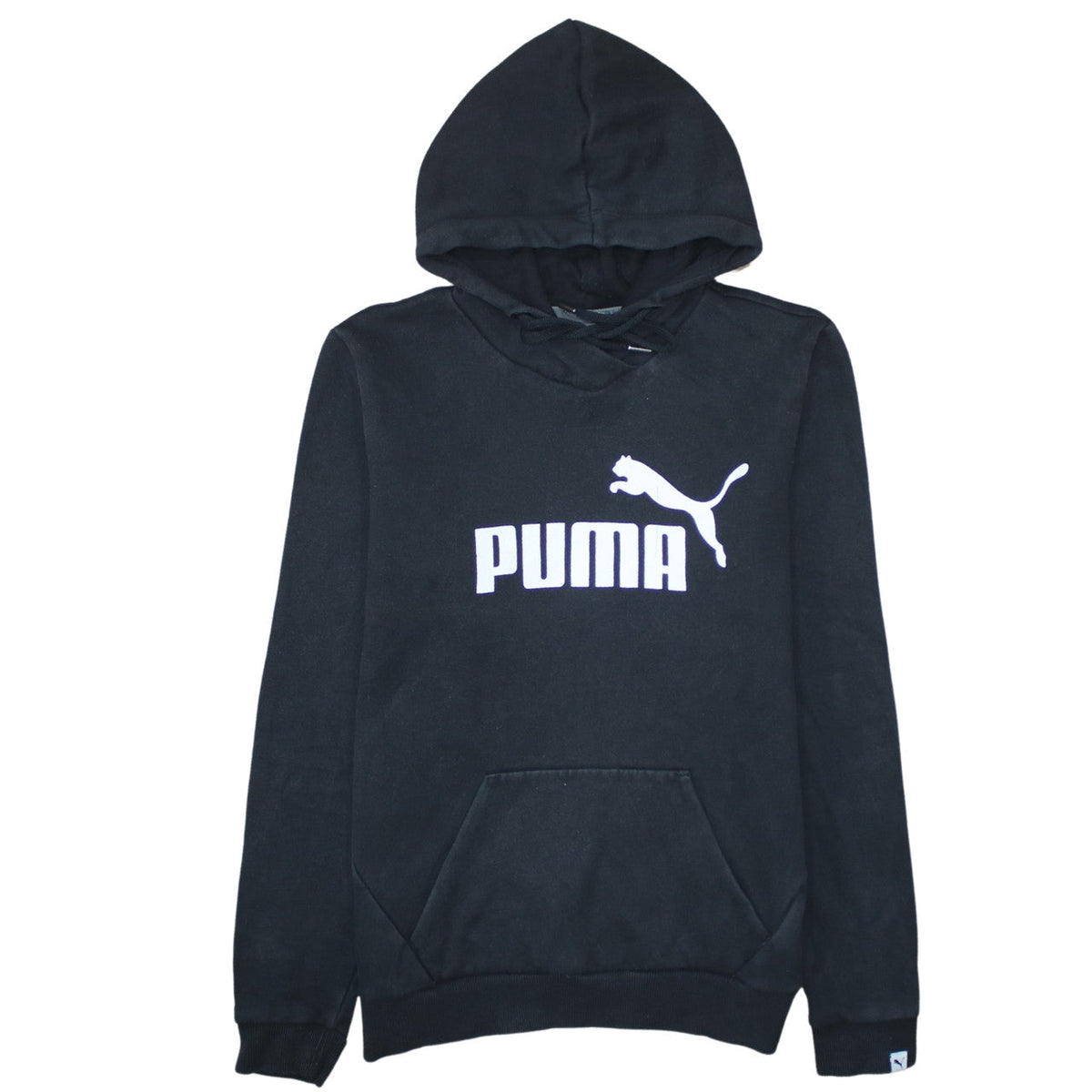 Womens UK Size 12 PUMA Black Pullover Hoodie