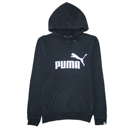 Womens UK Size 12 PUMA Black Pullover Hoodie