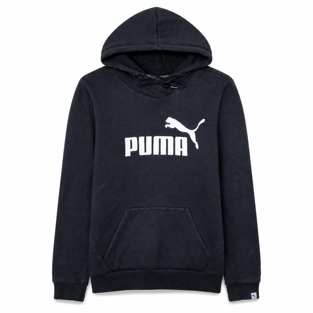 Womens UK Size 12 PUMA Black Pullover Hoodie
