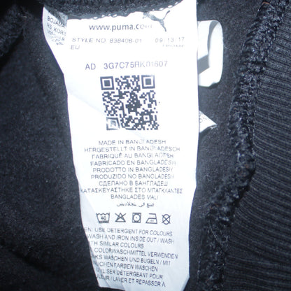 Womens UK Size 12 PUMA Black Pullover Hoodie