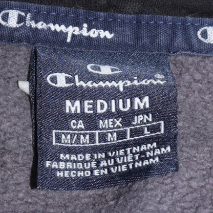 Mens UK Size M Champion Grey Full Zip Hoodie