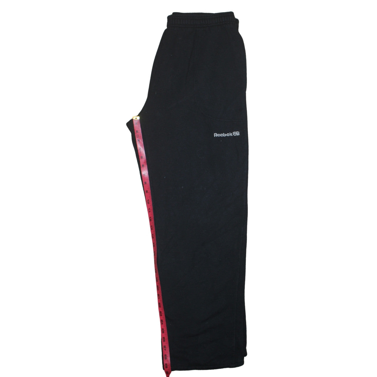 Mens UK Size M Reebok Regular Fit Sweatpants Black Trousers