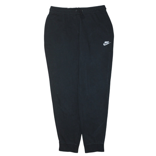 Womens UK Size M Nike Regular Fit Jogger Black Trousers