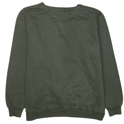 Womens UK Size 14 Disney Green Pullover Sweatshirt