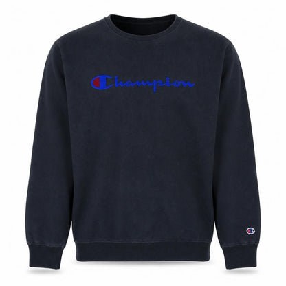 Mens UK Size XL Champion Black Pullover Sweatshirt