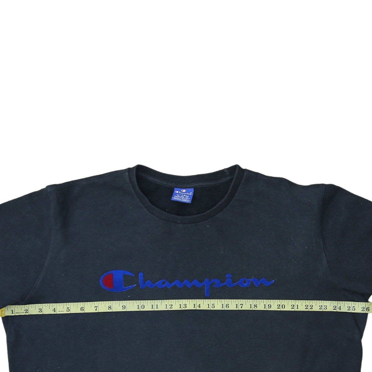 Mens UK Size XL Champion Black Pullover Sweatshirt