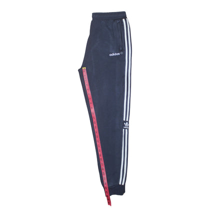 Adidas Boys Blue Jogger Sweatpants 15-16 Years Fleece Tapered Bottoms