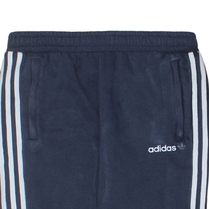 Adidas Boys Blue Jogger Sweatpants 15-16 Years Fleece Tapered Bottoms