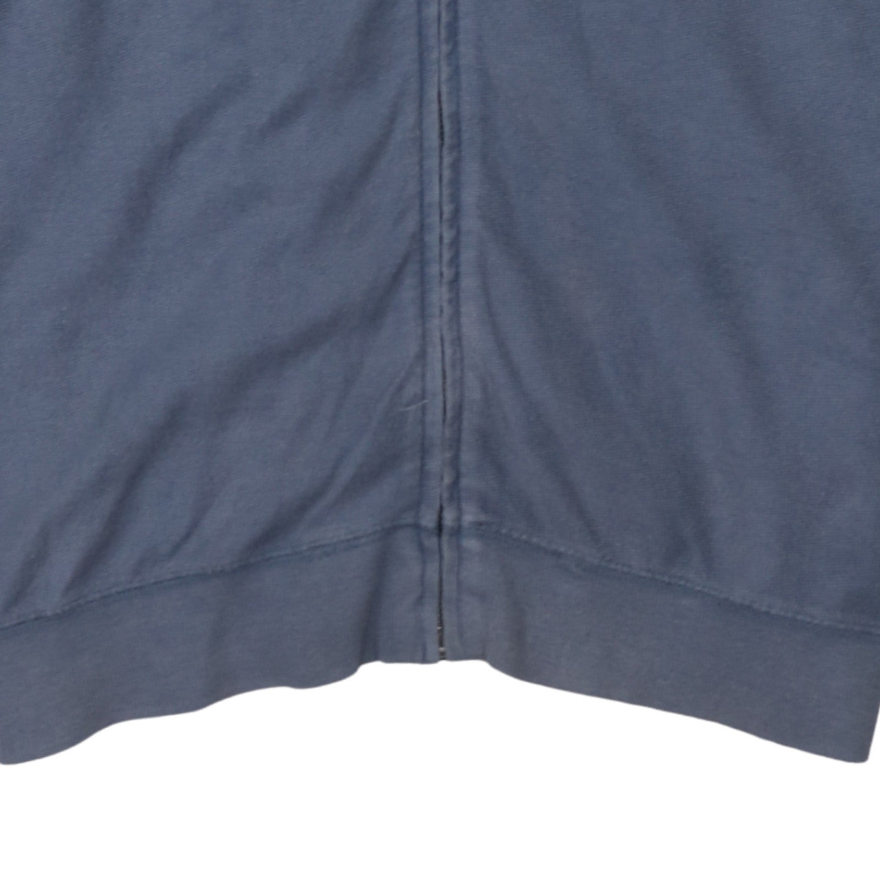 Mens UK Size L Quiksilver Blue Full Zip Hoodie