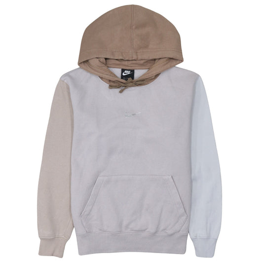 Womens UK Size XS Nike Beige Pullover Hoodie