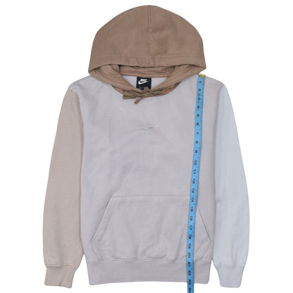 Womens UK Size XS Nike Beige Pullover Hoodie