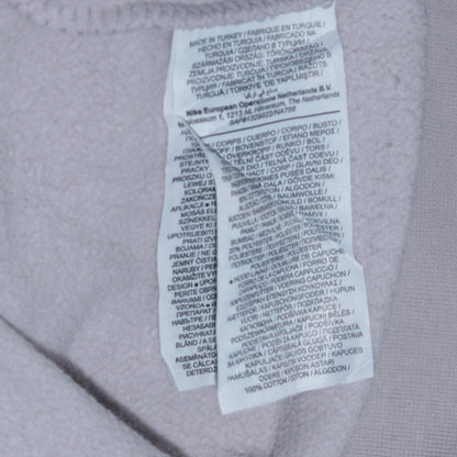 Womens UK Size XS Nike Beige Pullover Hoodie