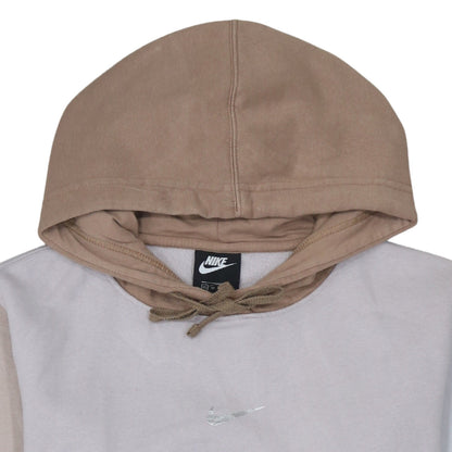 Womens UK Size XS Nike Beige Pullover Hoodie