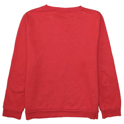Womens UK Size L Disney Red Pullover Sweatshirt