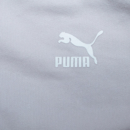 Puma Womens Beige Track Jacket Size 12 Full Zip Sports Top
