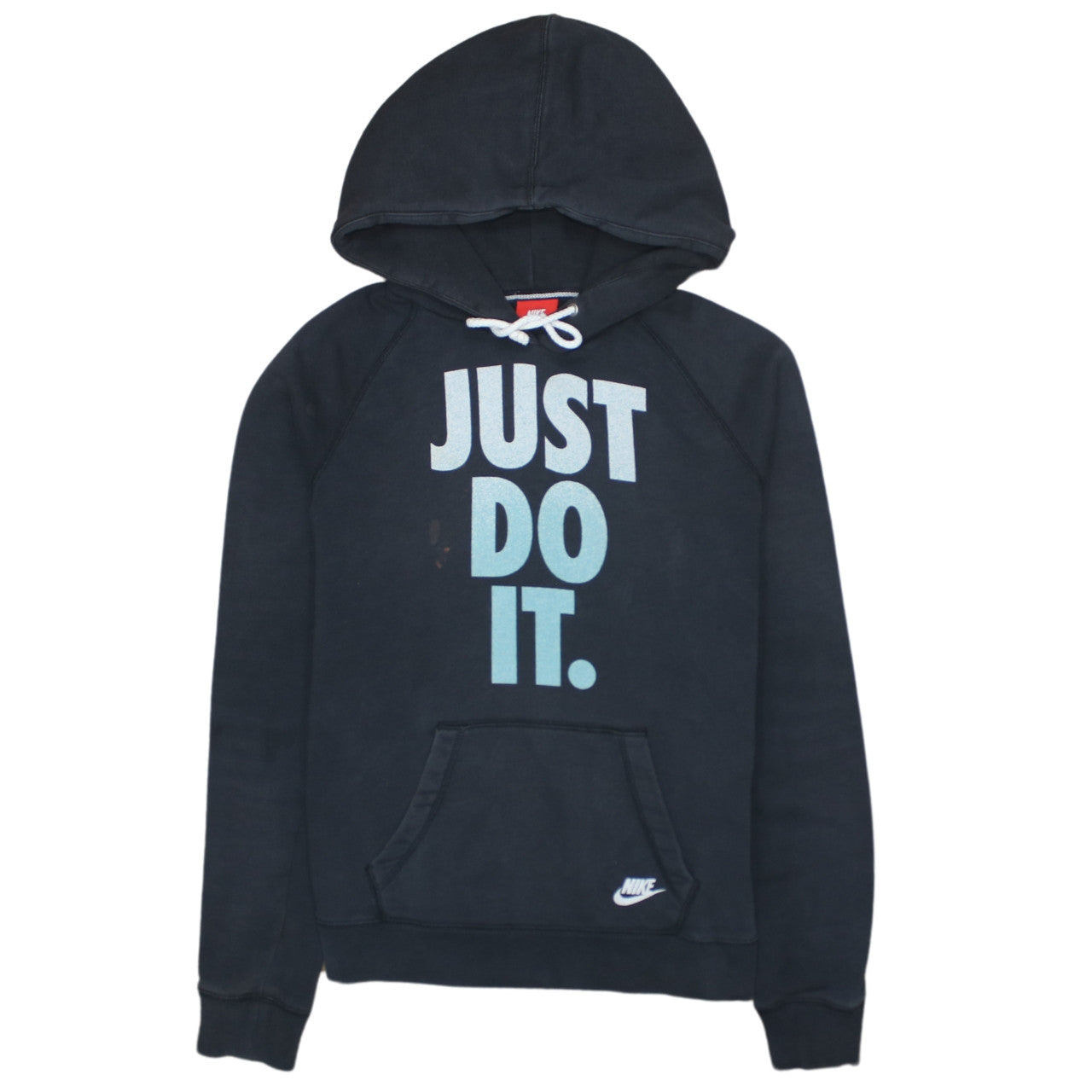 Mens UK Size M Nike Black Pullover Hoodie