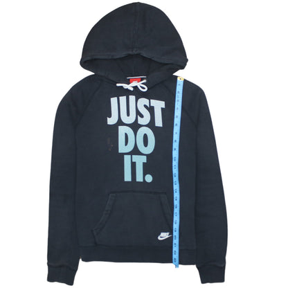 Mens UK Size M Nike Black Pullover Hoodie