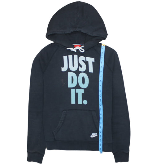 Mens UK Size M Nike Black Pullover Hoodie