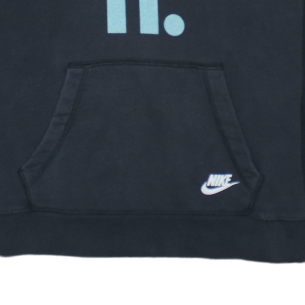 Mens UK Size M Nike Black Pullover Hoodie
