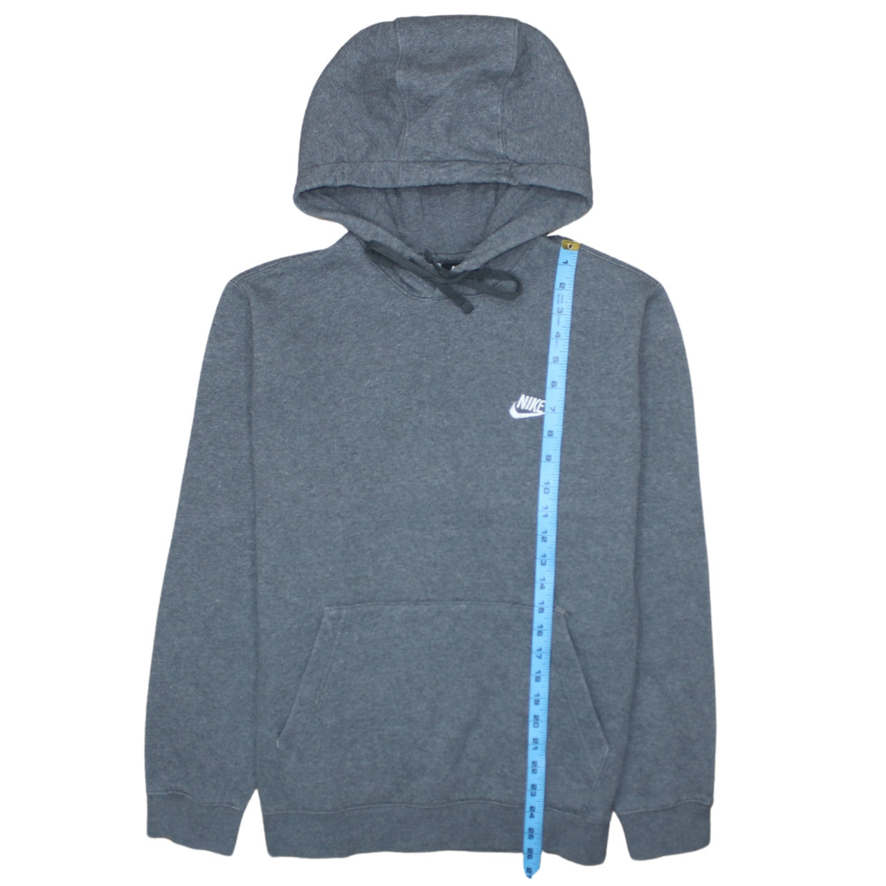 Mens UK Size S Nike Grey Pullover Hoodie