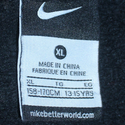 Nike Boys Black XL Pullover Hoodie Fleece Sweatshirt 13-15 Years