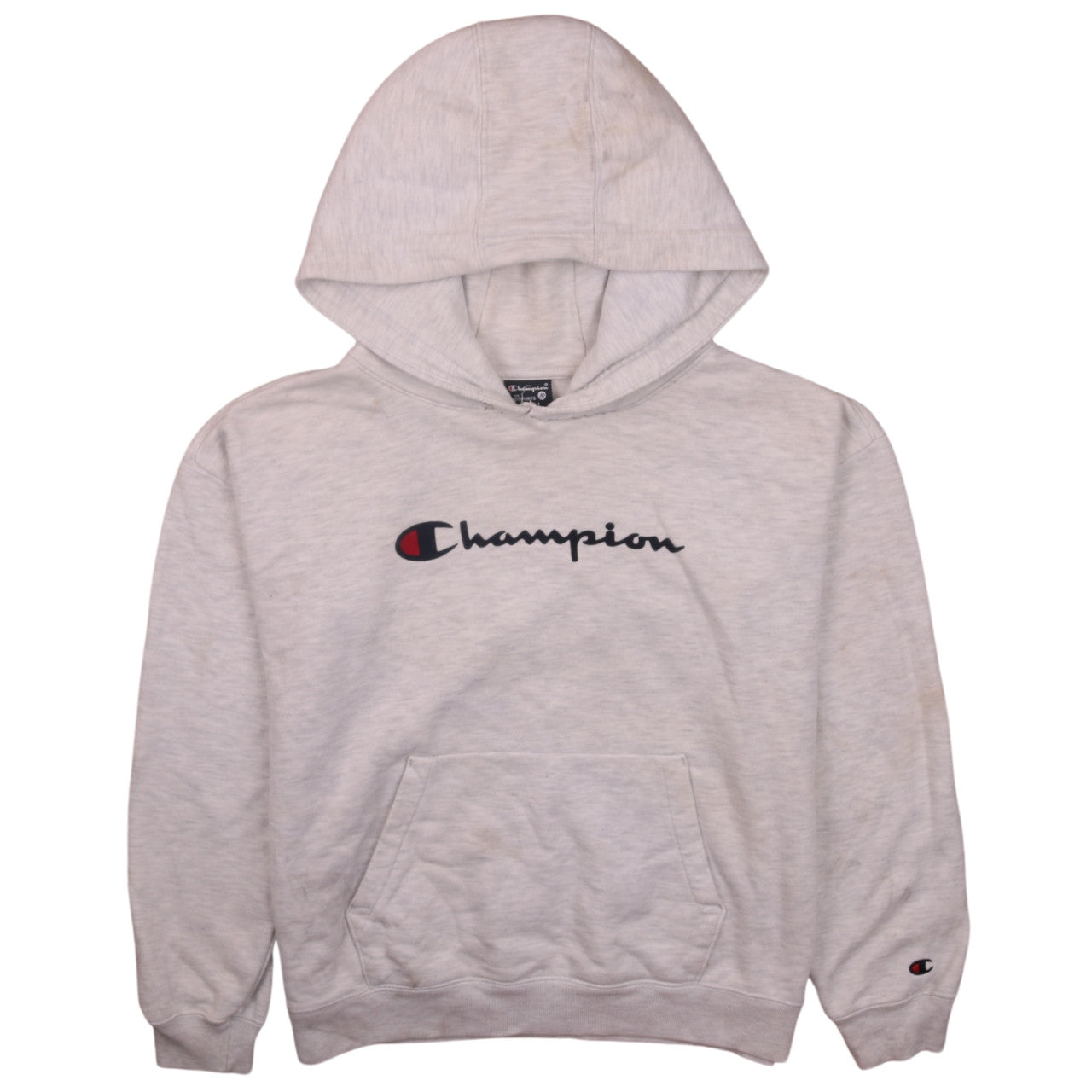 Mens UK Size S Champion Grey Pullover Hoodie