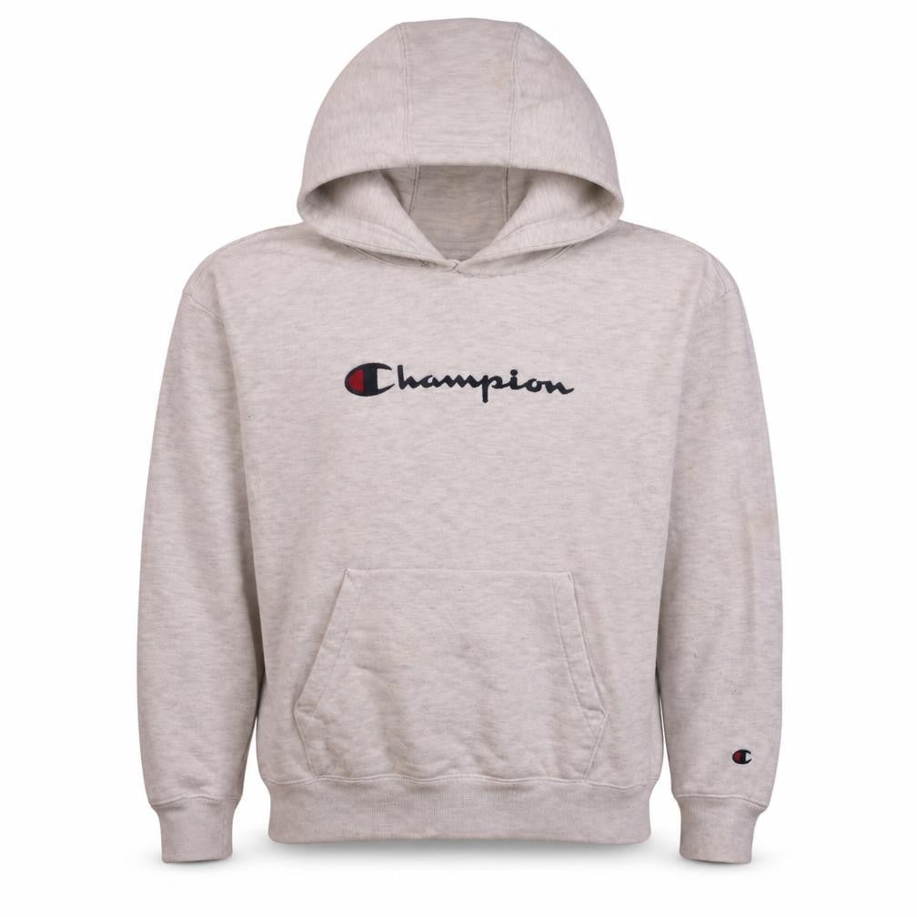 Mens UK Size S Champion Grey Pullover Hoodie
