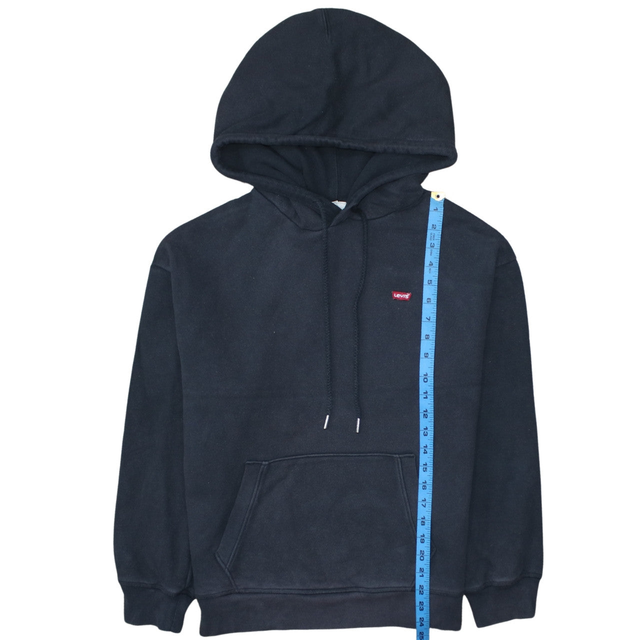 Mens UK Size S Levi's Black Pullover Hoodie