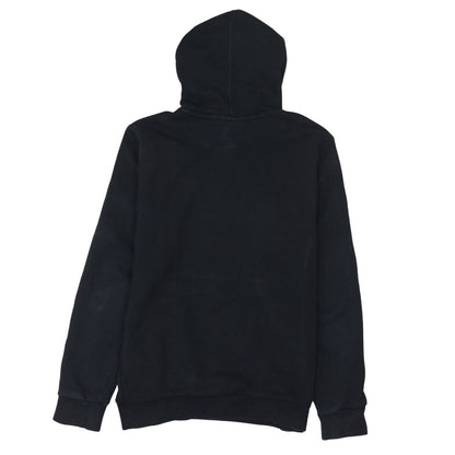 Adidas Boys Black Pullover Hoodie 13-14 Years Graphic Logo Fleece